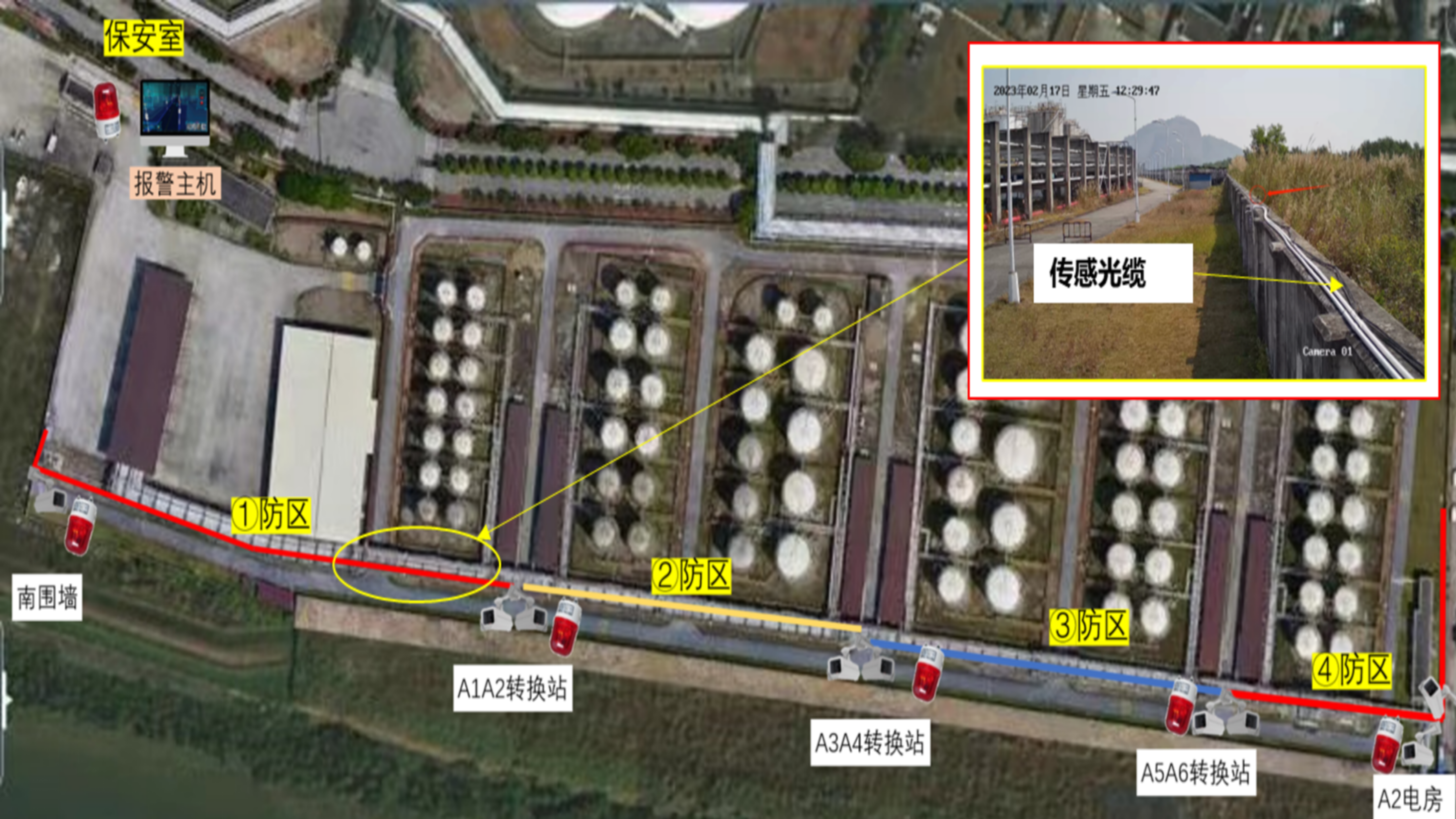 广州某石油化工仓储油库周界安防升级